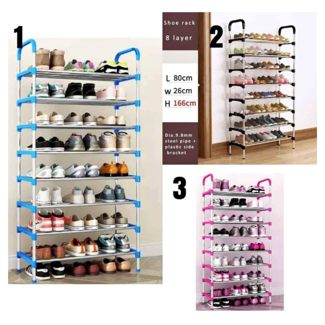 8 Tier Adjustable Shoe Rack